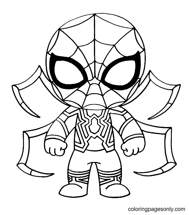 Spider Man No Way Home Coloring Pages 8