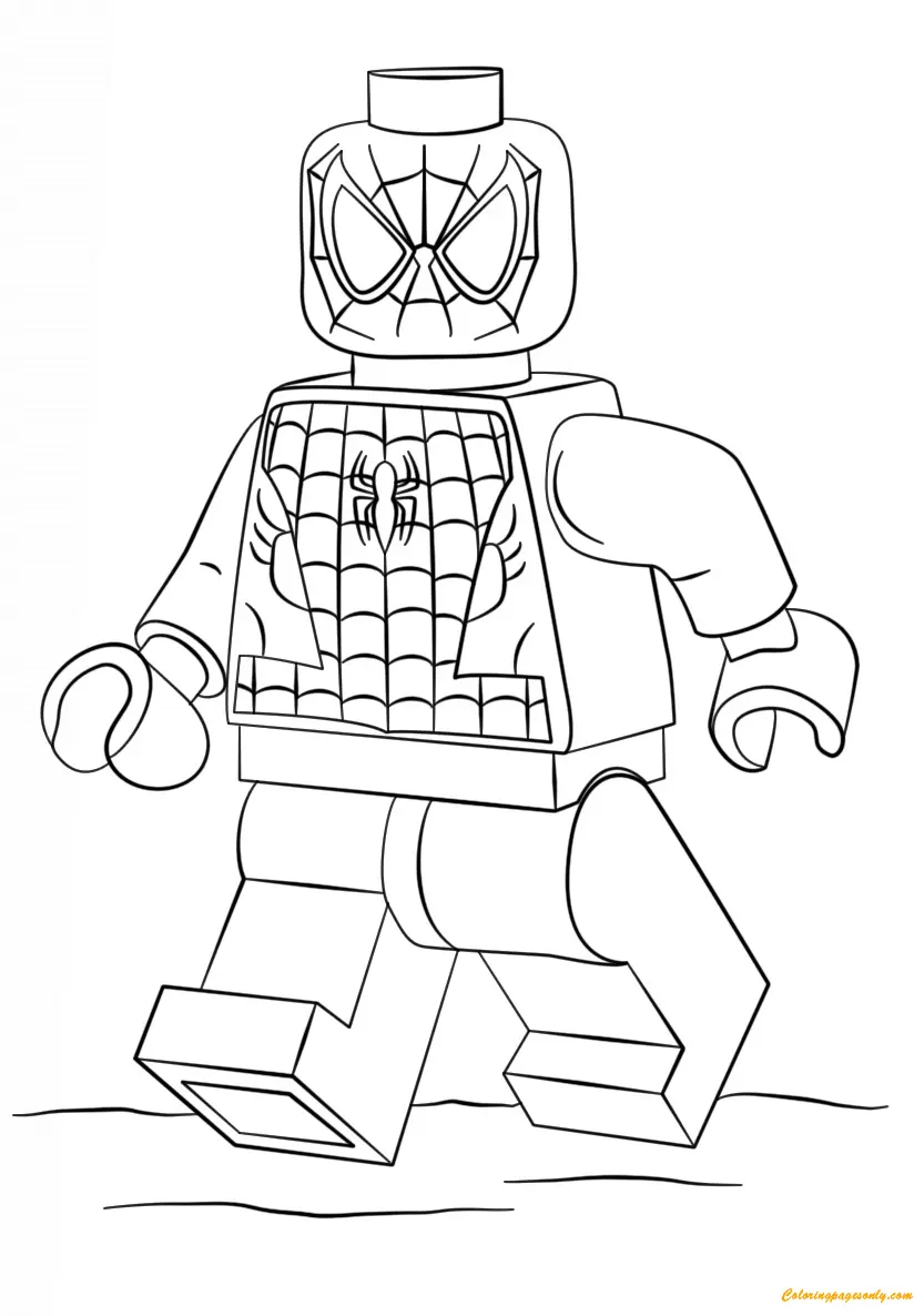 Spiderman Para Colorear 120