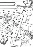 Desenhos de Spiderman Para Colorir 147