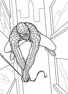 Desenhos de Spiderman Para Colorir 162