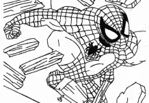 Desenhos de Spiderman Para Colorir 172