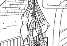 Desenhos de Spiderman Para Colorir 173