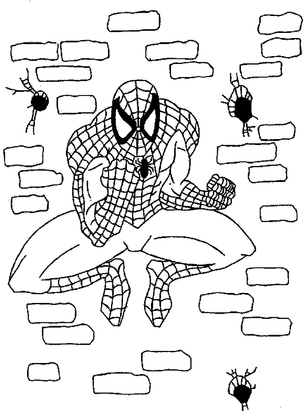 Spiderman Para Colorear 55