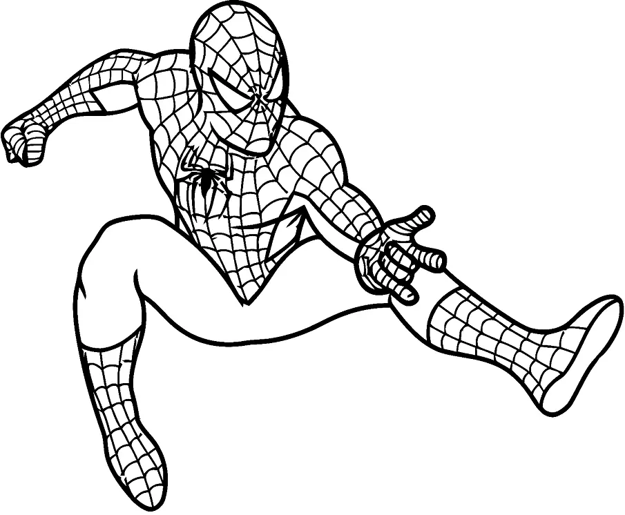 Desenhos de Spiderman Para Colorir 72