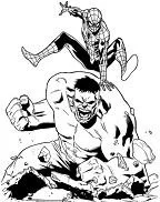 Desenhos de Spiderman Para Colorir 73