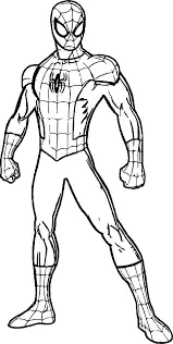 Desenhos de Spiderman Para Colorir 86
