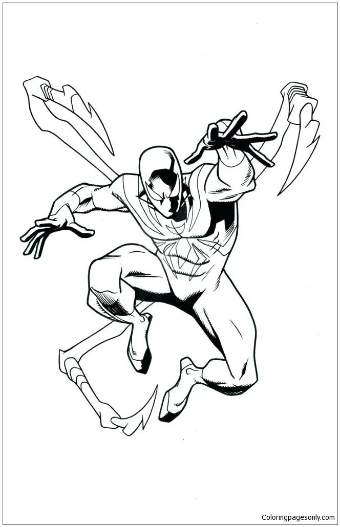 Desenhos de Spiderman Para Colorir 88