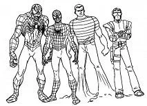 Desenhos de Spiderman Para Colorir 91