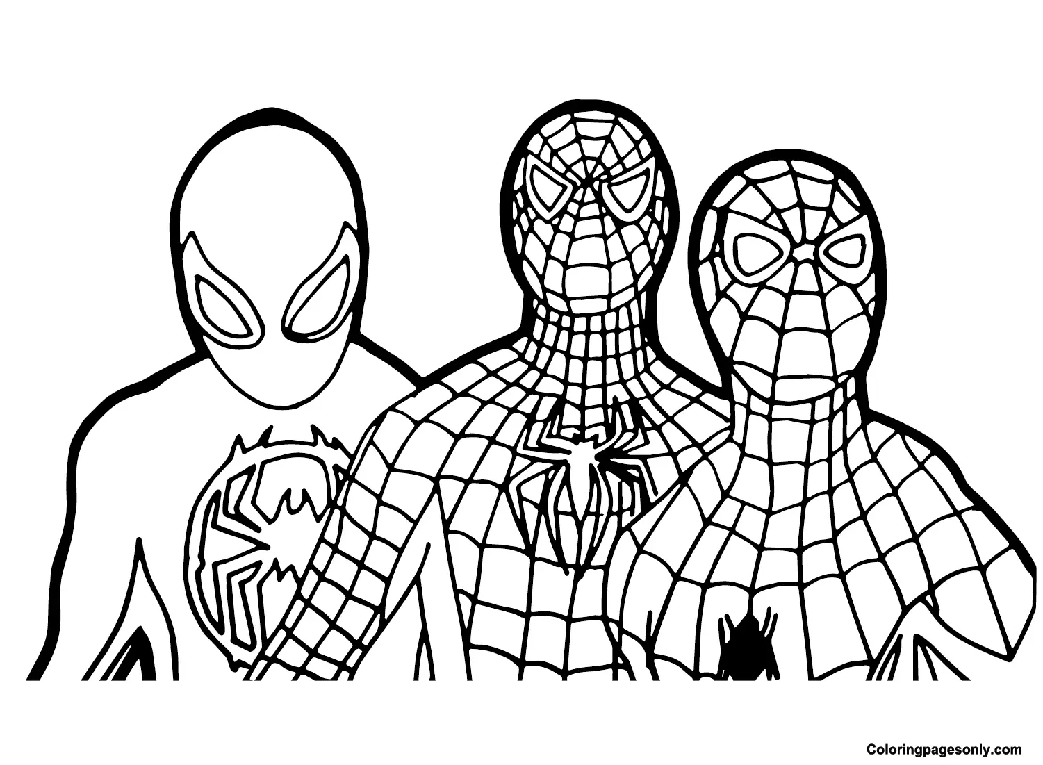 Spidey Para Colorear 10