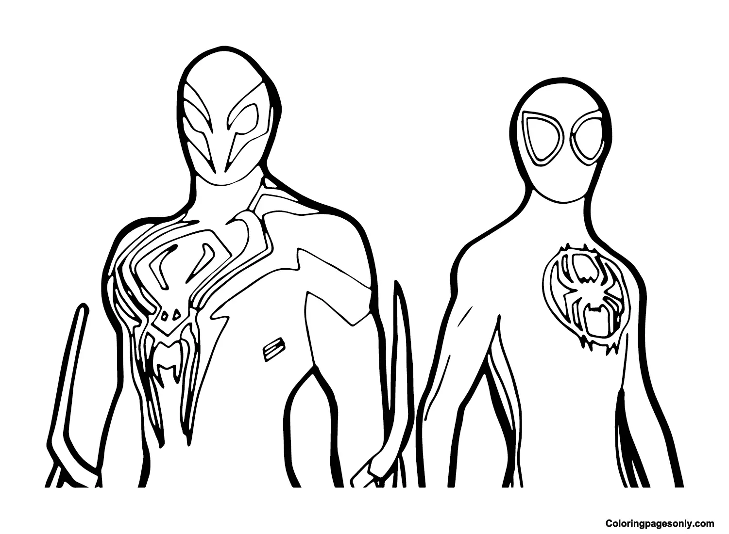 Spidey Para Colorear 20