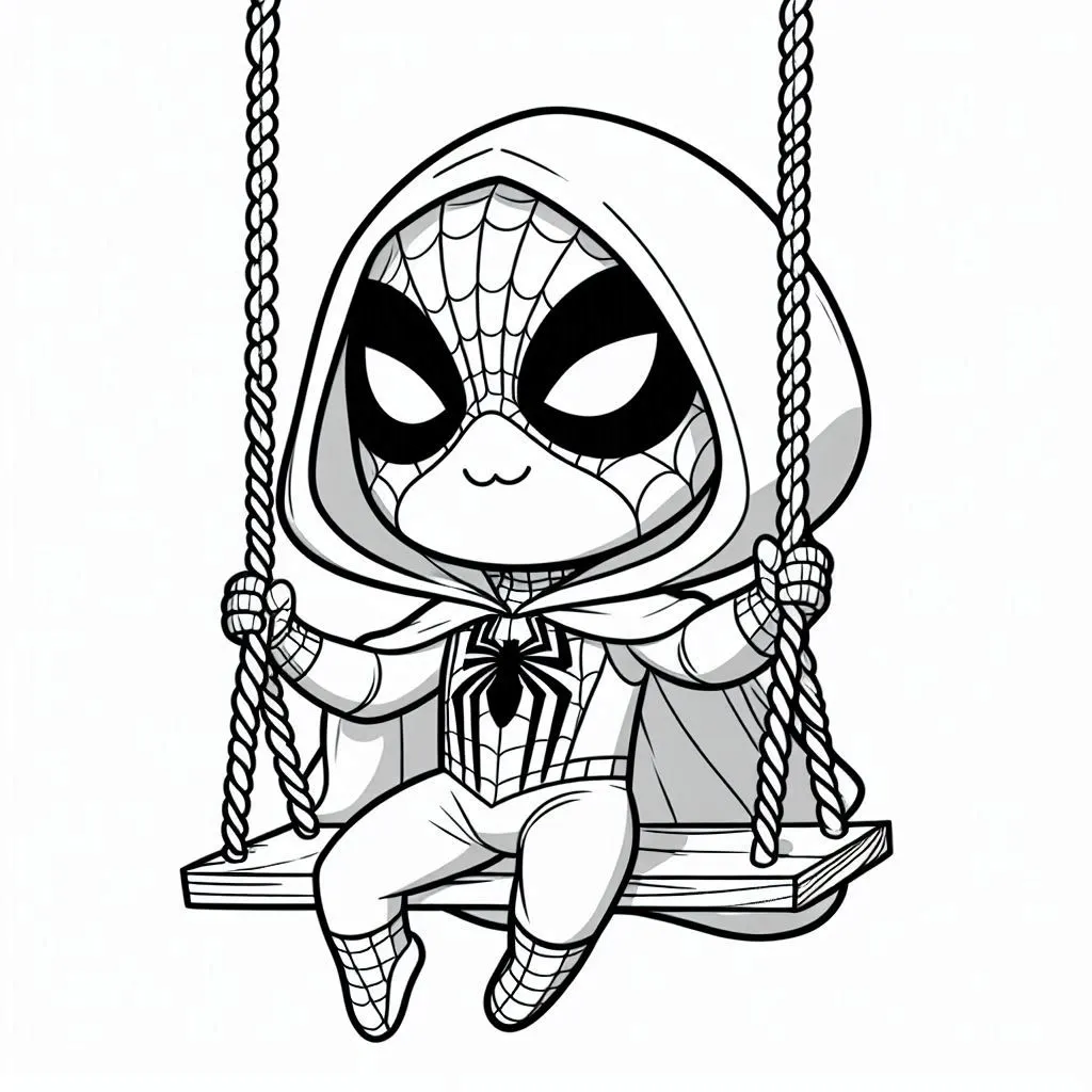 Spidey coloring pages 33
