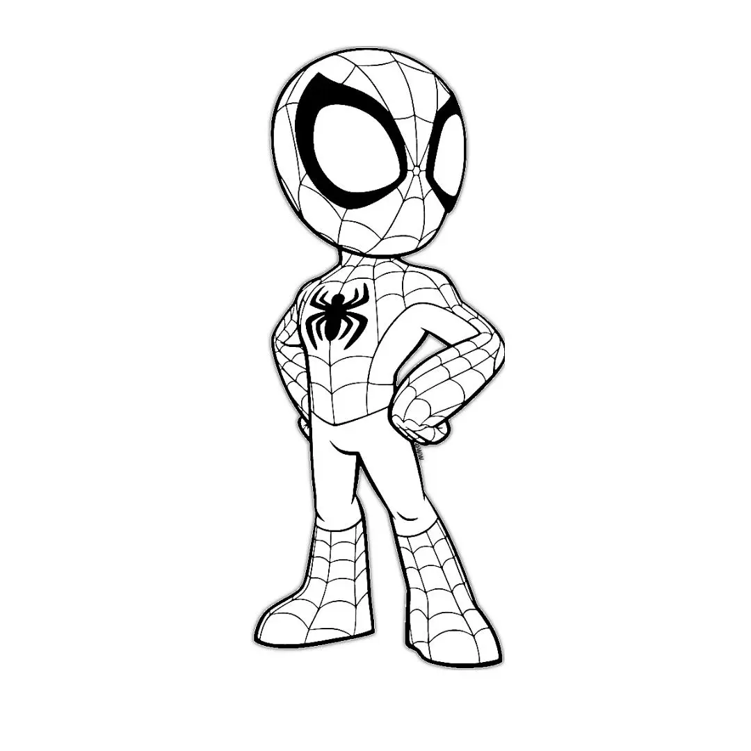 Spidey coloring pages 51