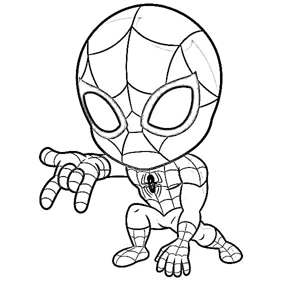 Spidey coloring pages 52