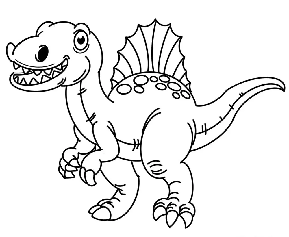 Spinosaurus Coloring Pages 10