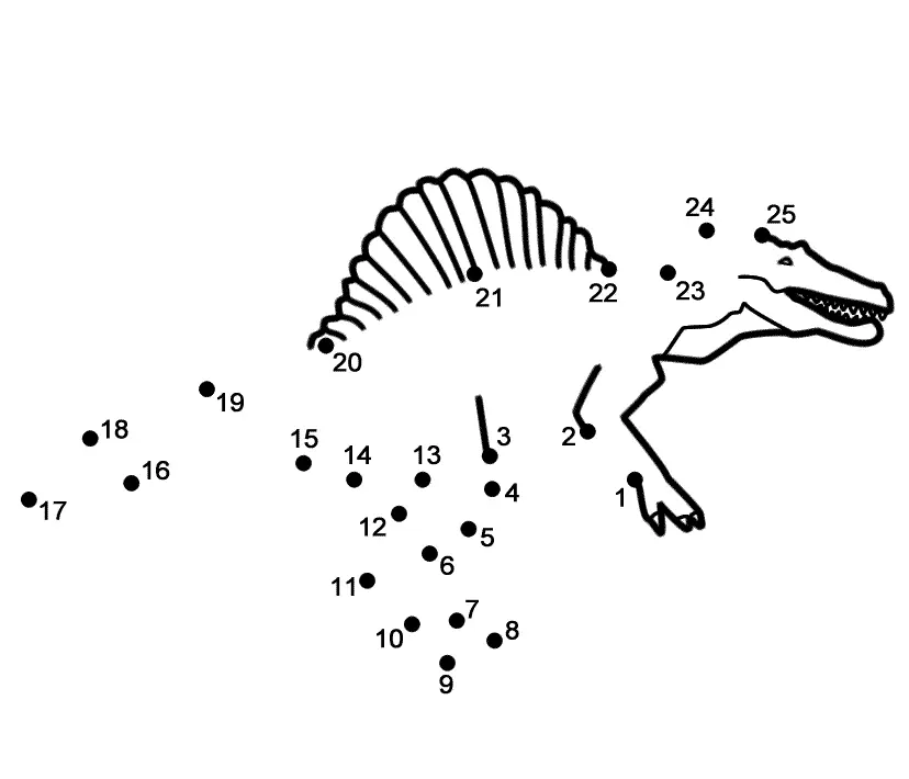 Spinosaurus Coloring Pages 13