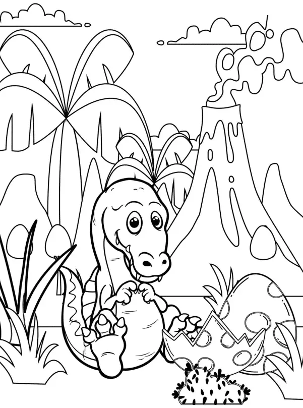 Spinosaurus Coloring Pages 2