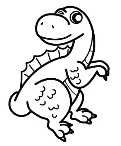 Spinosaurus Coloring Pages 21