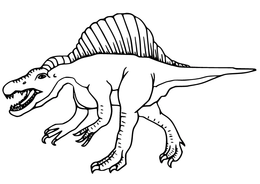 Spinosaurus Coloring Pages 24