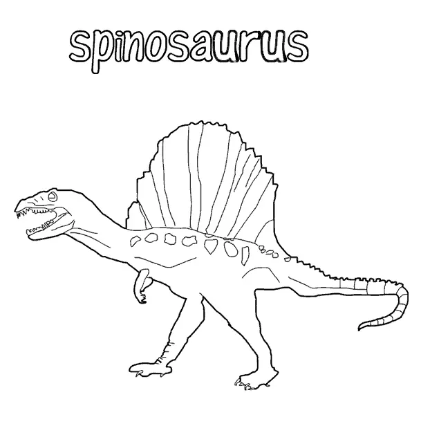 Spinosaurus Coloring Pages 31