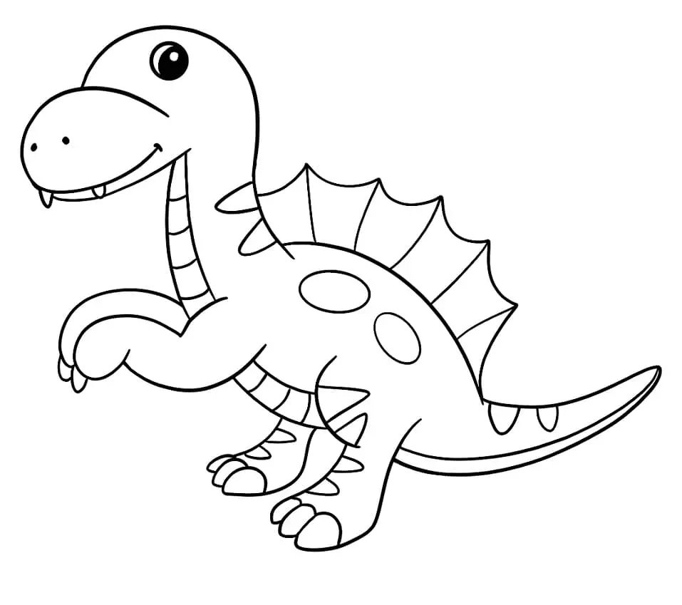 Spinosaurus Coloring Pages 33