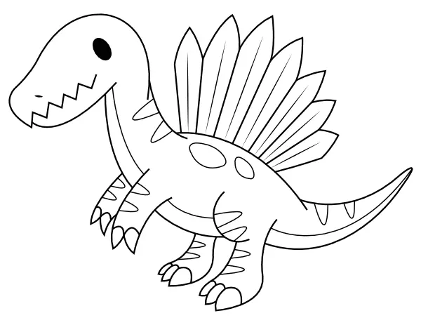 Spinosaurus Coloring Pages 34