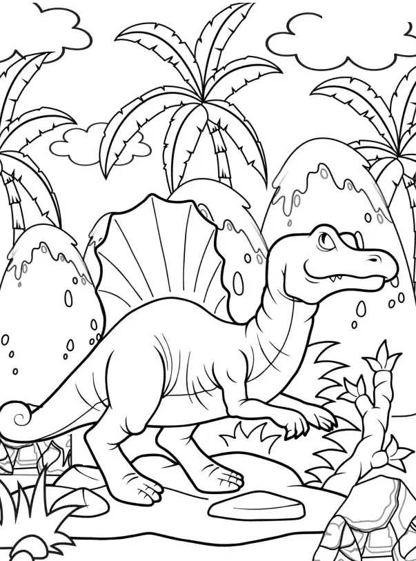 Spinosaurus Coloring Pages 35
