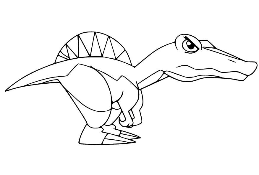 Spinosaurus Coloring Pages 38