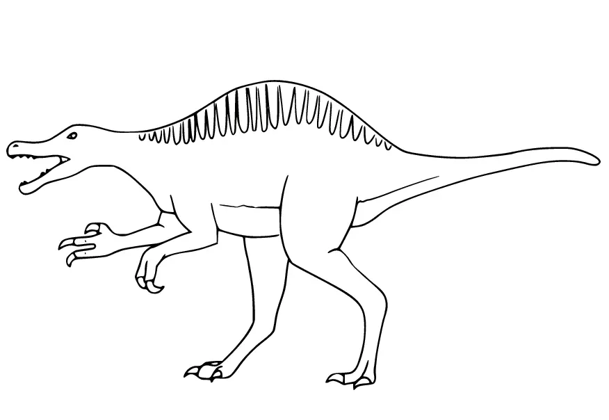 Spinosaurus Coloring Pages 41