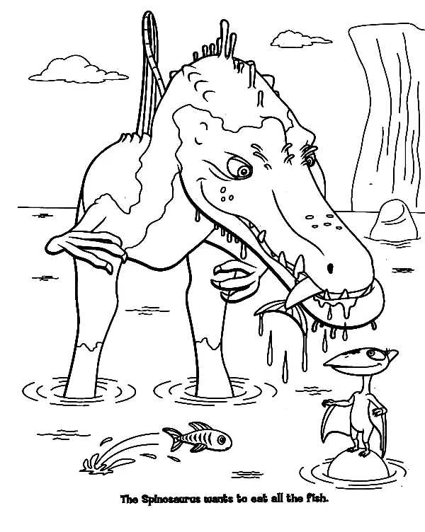 Spinosaurus Coloring Pages 44