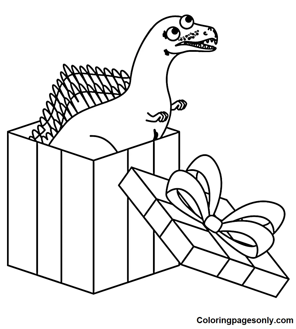 Spinosaurus Coloring Pages 8