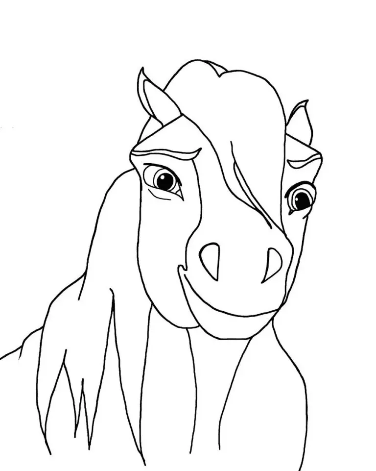 Spirit Riding Free Ausmalbilder 20