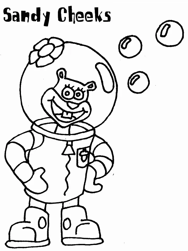 Bob Esponja Para Colorear 1