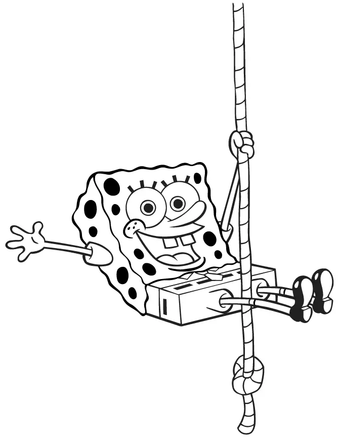 Bob Esponja Para Colorear 30