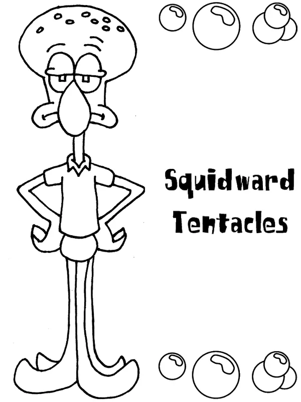 Spongebob Coloring Pages 49