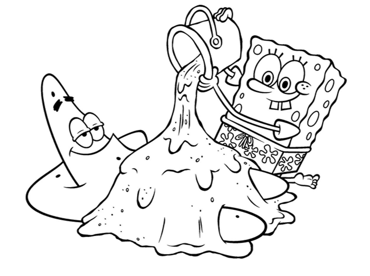 Spongebob Coloring Pages 52