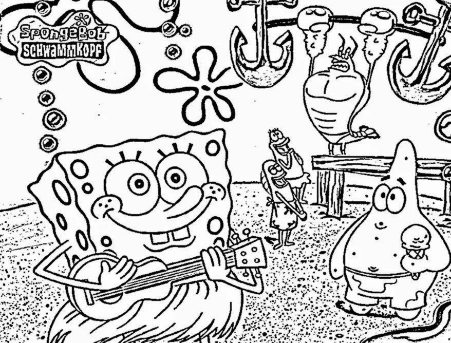 Spongebob Coloring Pages 57