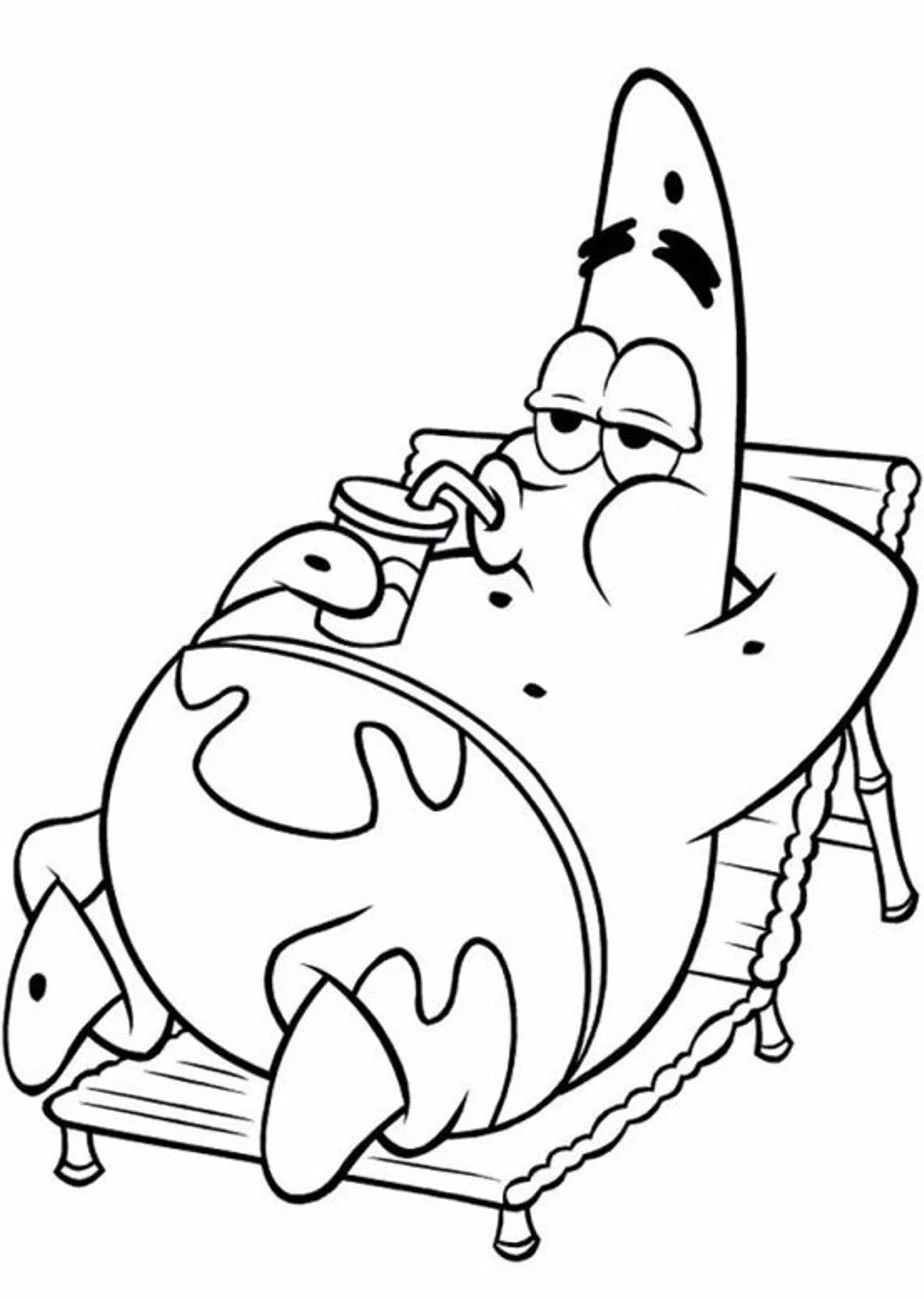 Spongebob Coloring Pages 60