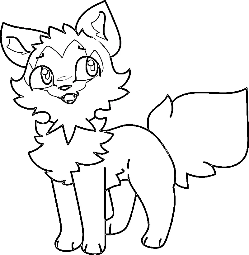 Sprigatito Para Colorear 11
