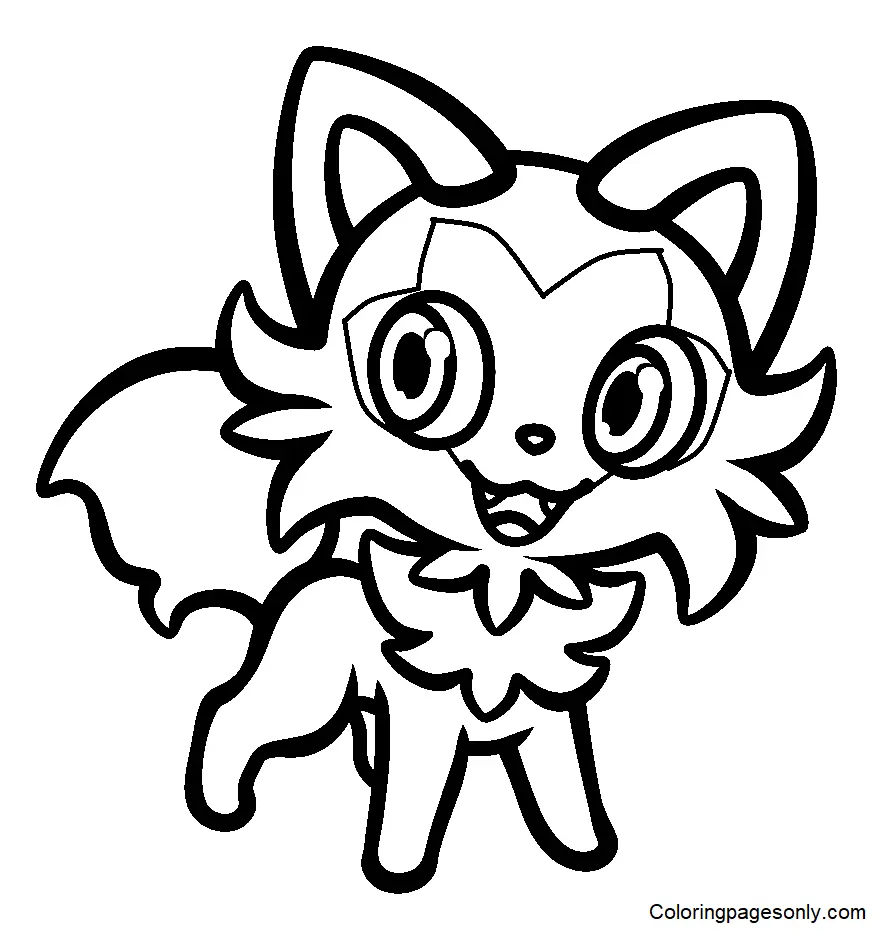 Sprigatito Para Colorear 18
