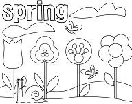 Frühling Ausmalbilder 36