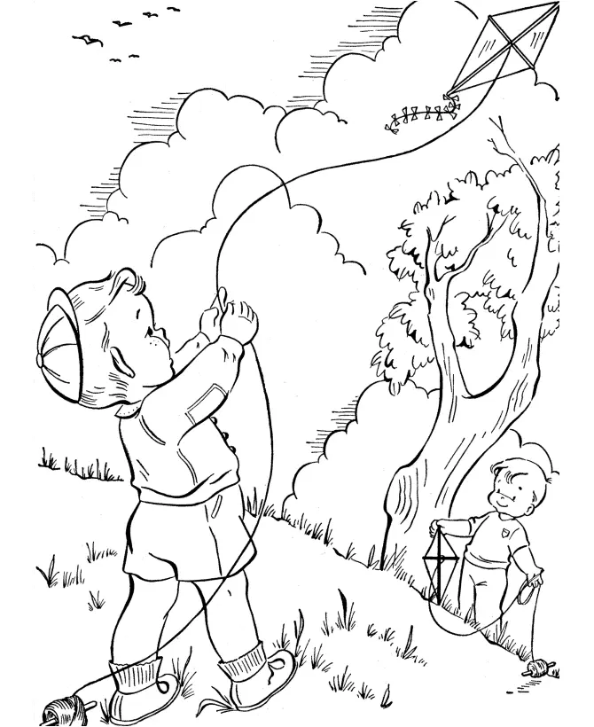 Frühling Ausmalbilder 44