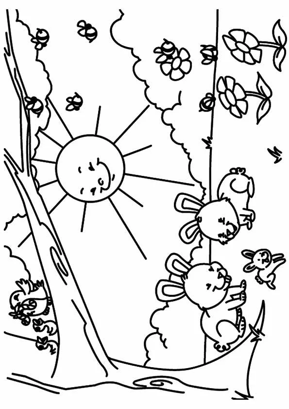 Frühling Ausmalbilder 76