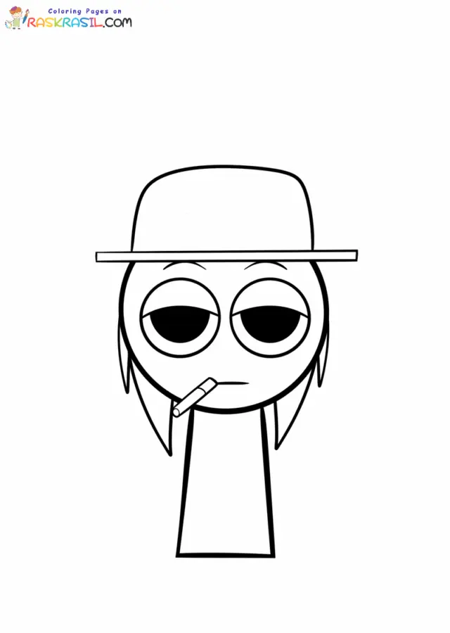 Sprunki Corruptbox para Colorear 18