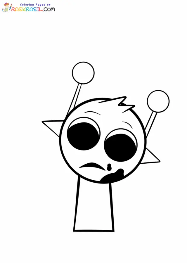 Sprunki Corruptbox para Colorear 20