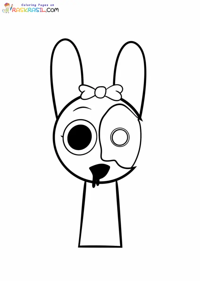 Sprunki Corruptbox para Colorear 22