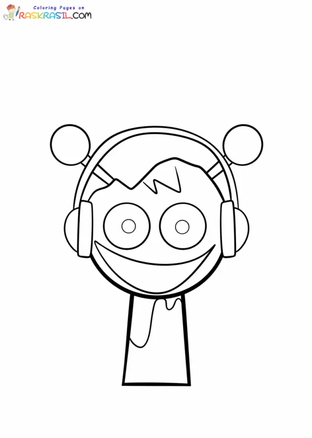 Sprunki Corruptbox para Colorear 3