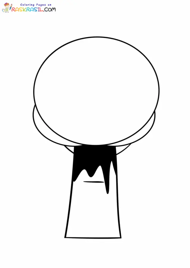 Sprunki Corruptbox para Colorear 4