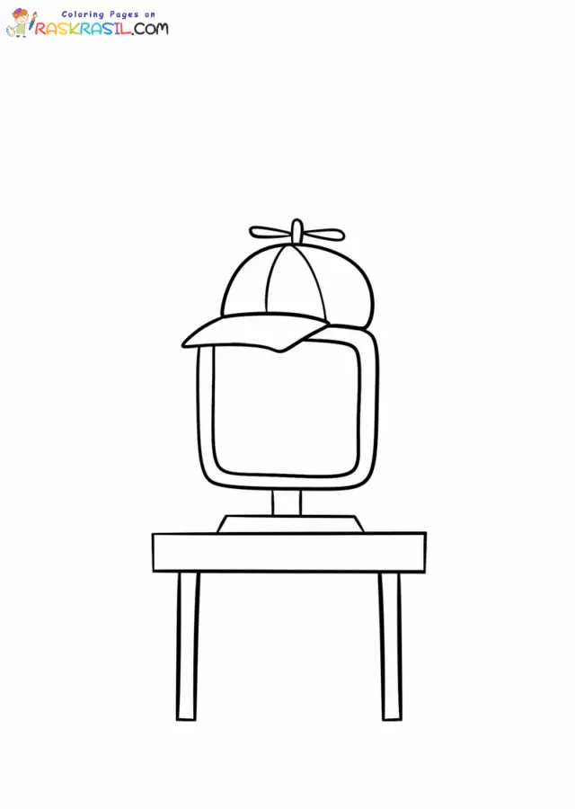 Sprunki Corruptbox para Colorear 6