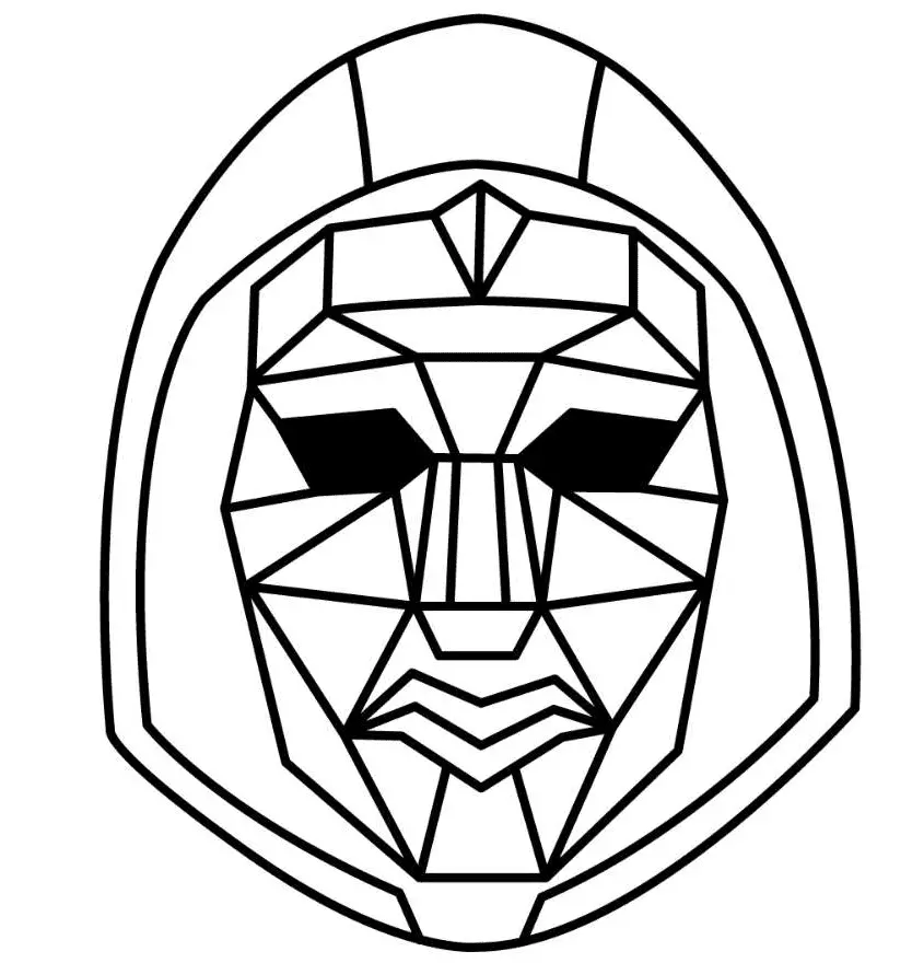 Squid Game Coloring Pages 10
