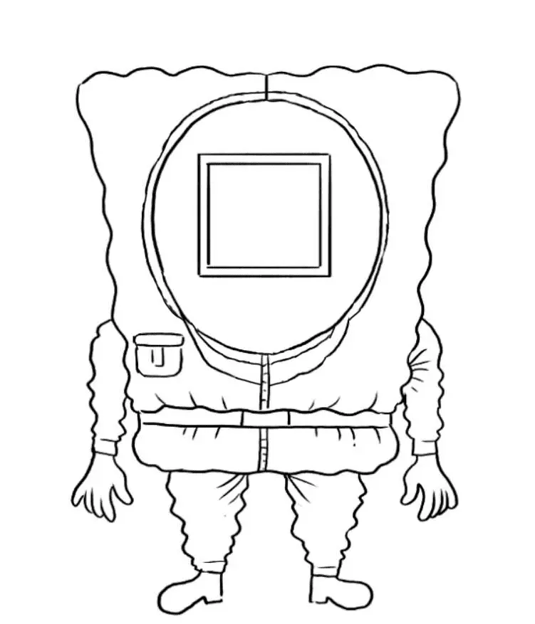 Squid Game Coloring Pages 17